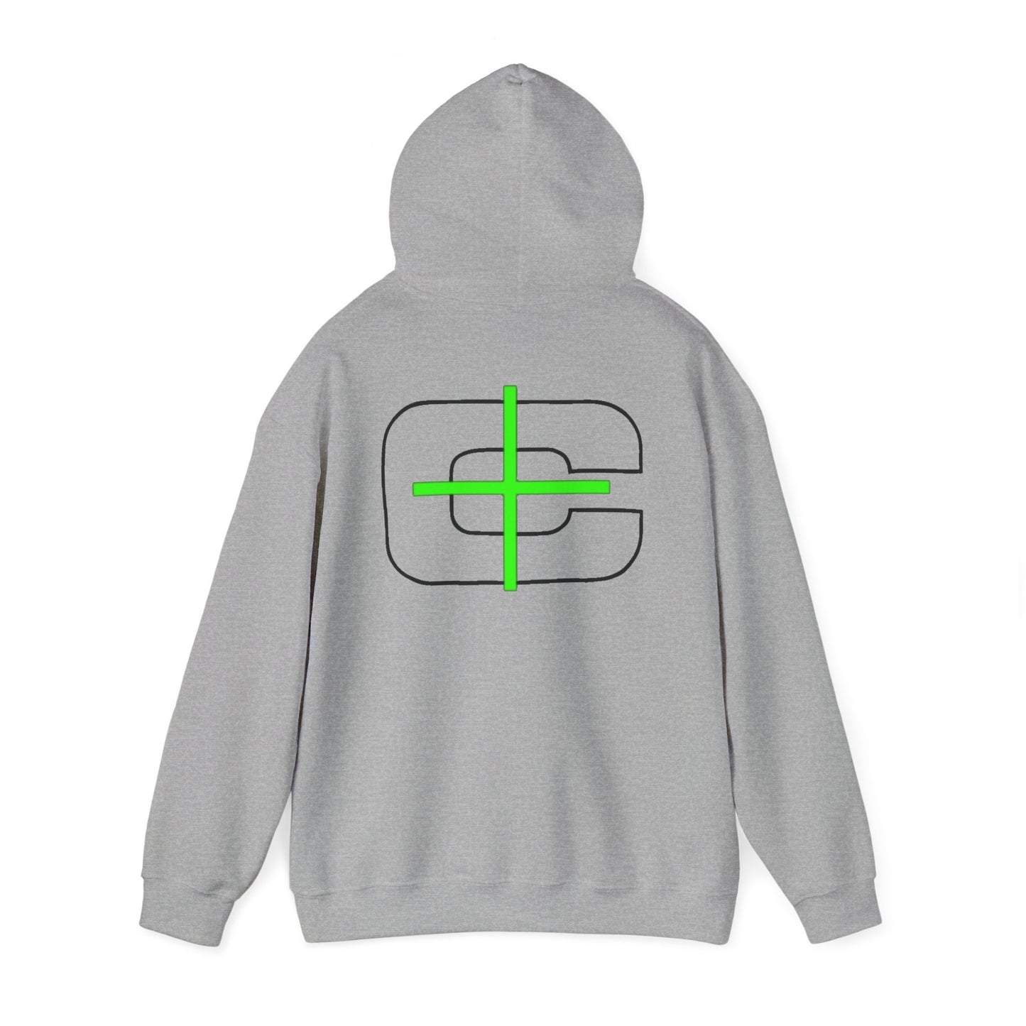 CALC "Reticle" logo hoodie