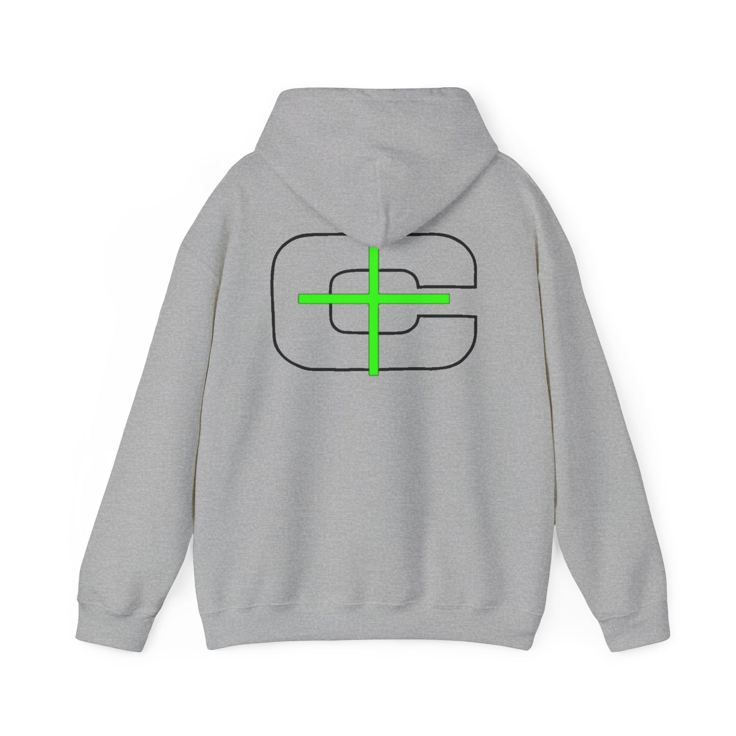 CALC "Reticle" logo hoodie