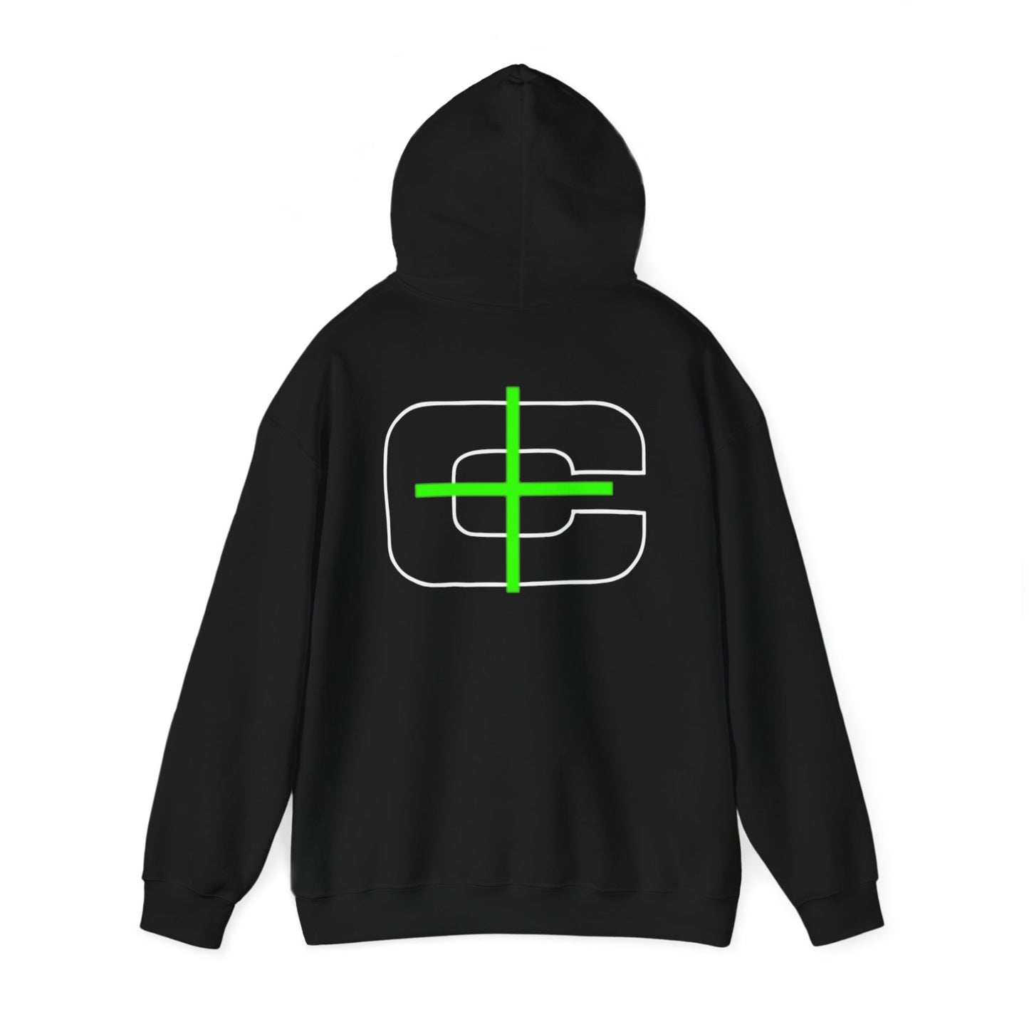 CALC "Reticle" logo hoodie