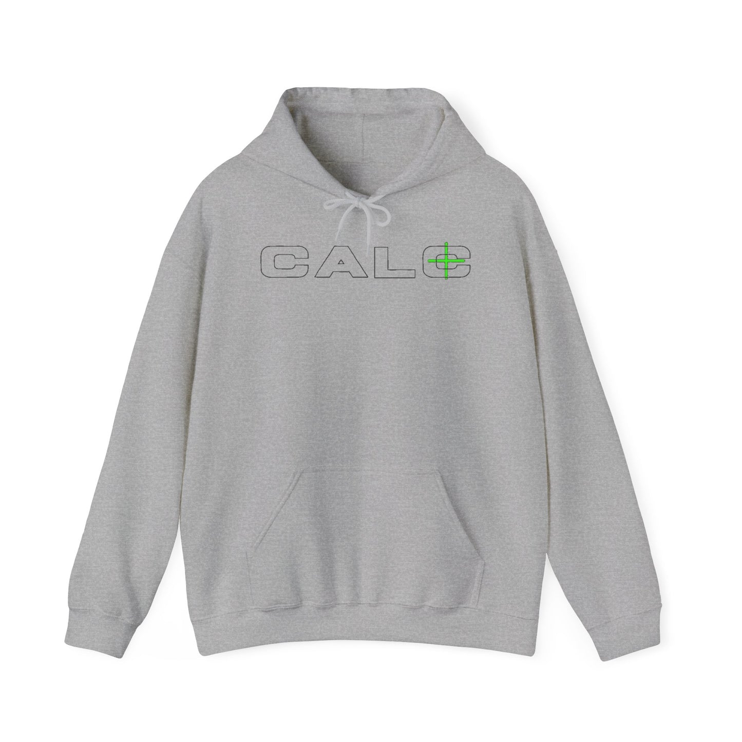 CALC "Reticle" logo hoodie